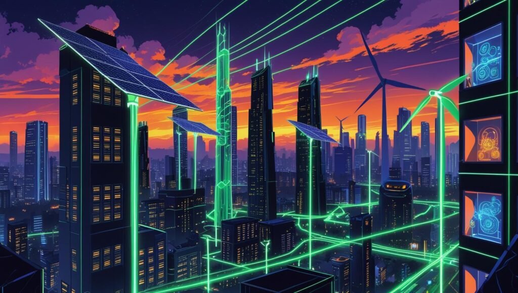 Energy IoT Smart Grids for a Greener Future